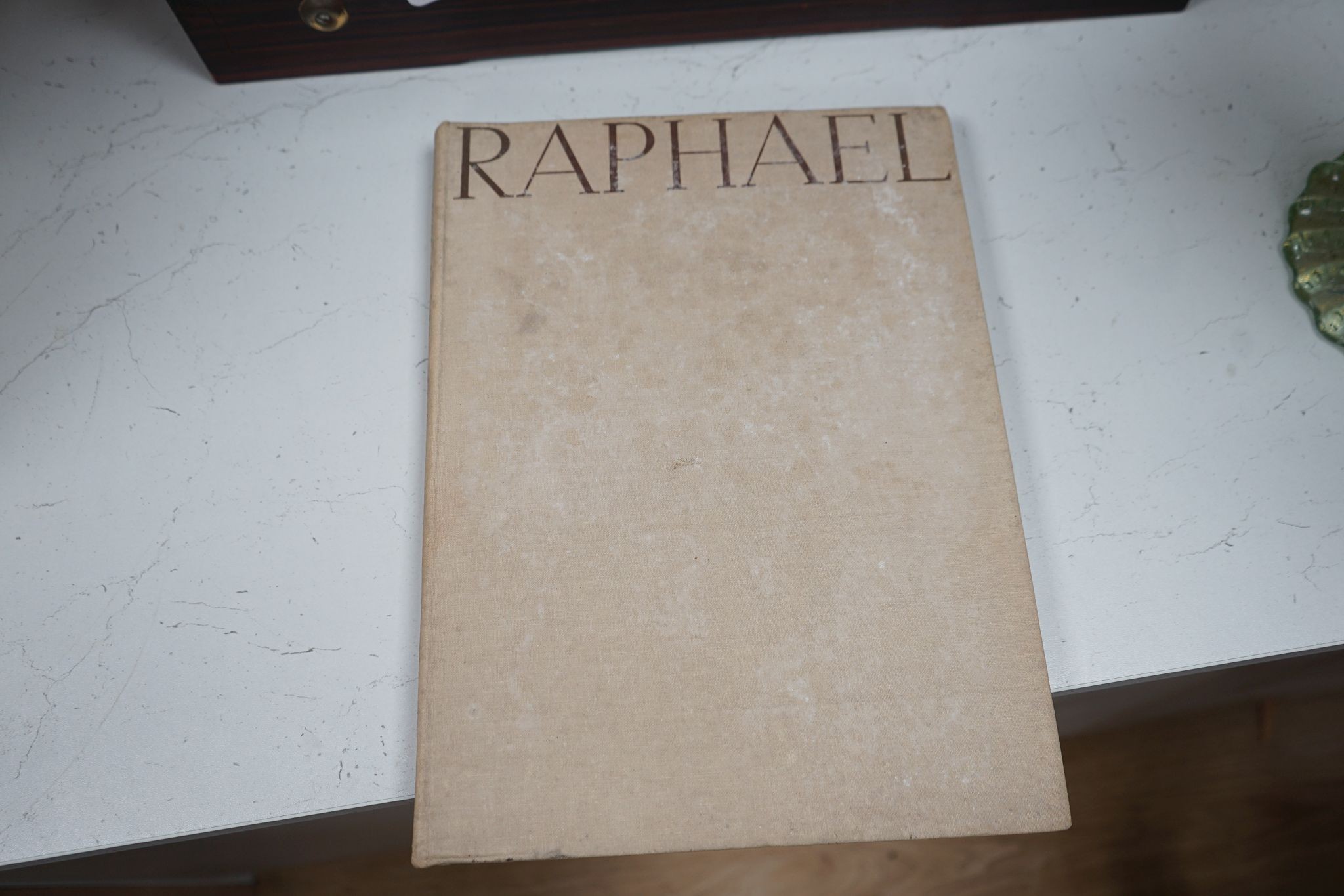 The Paintings of Raphael, Phaidon Edition and a folio of 28 Masaccio colour plates